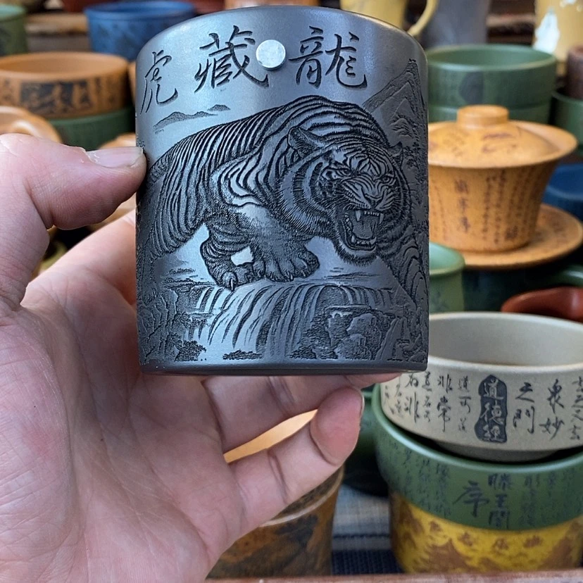 【闪购商品】紫砂杯子宜兴全手工紫砂杯