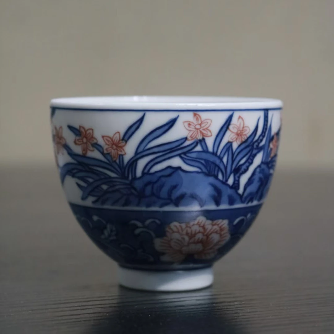 雨溪 兰花牡丹主人杯 YX10573