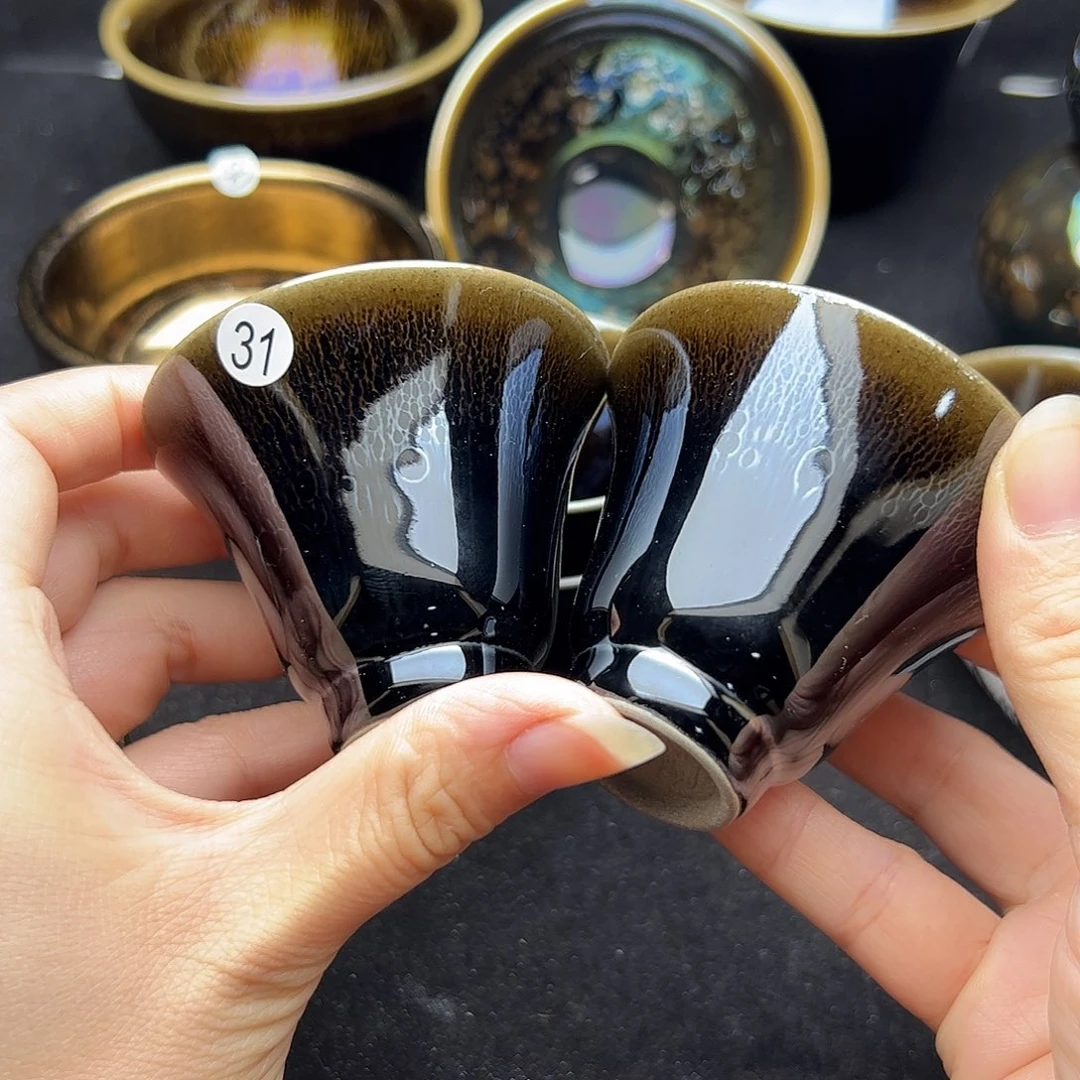 茶盏建窑建盏主人杯