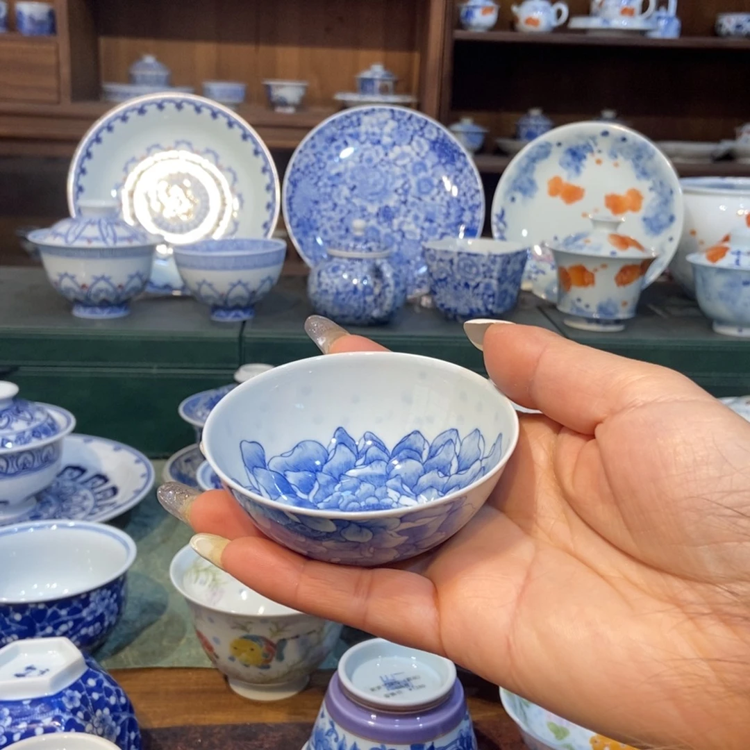 雪山春晓荷花谱洱杯