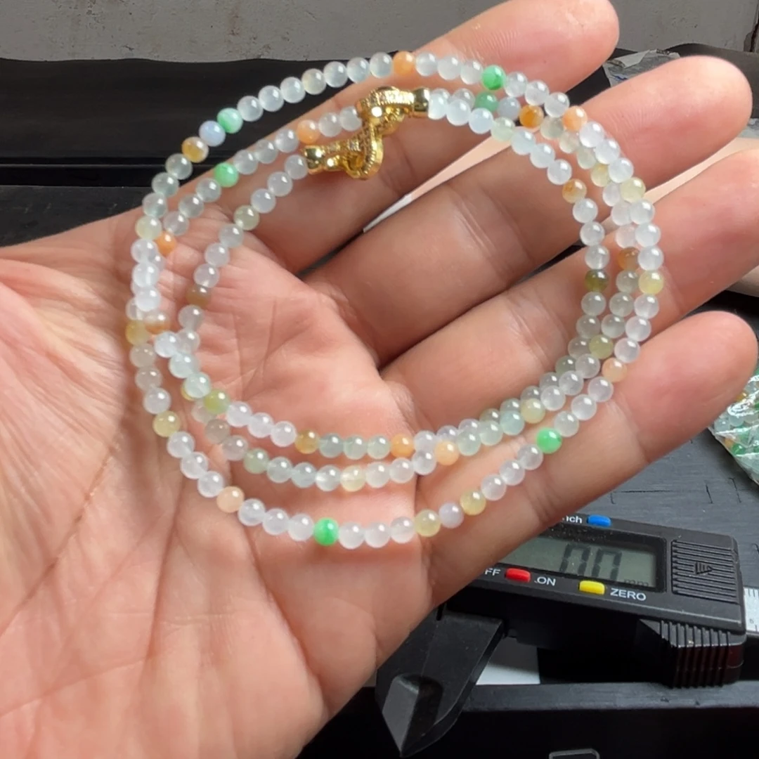 定制翡翠未镶嵌翡翠手串精抛光