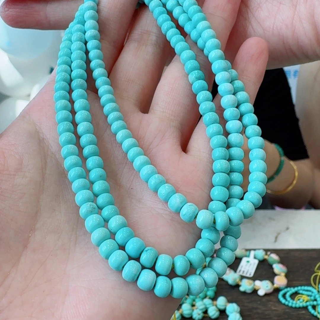 小***利未镶嵌绿松石珠宝奇石