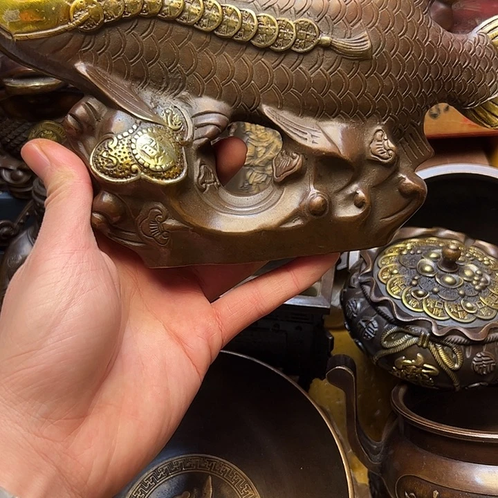 精美铜器摆件下单