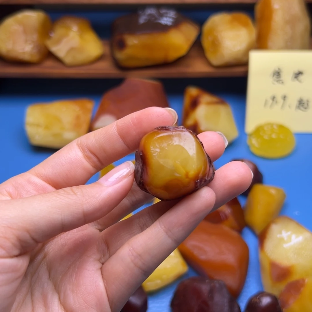 …***山定制琥珀未镶嵌琥珀蜜蜡