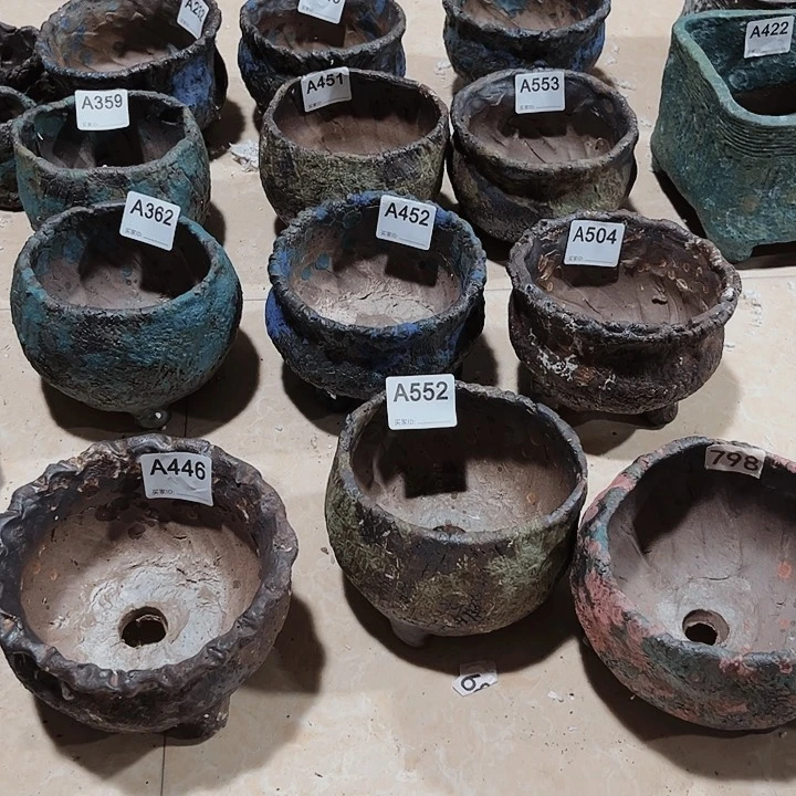 牛***饼景德镇陶瓷花盆