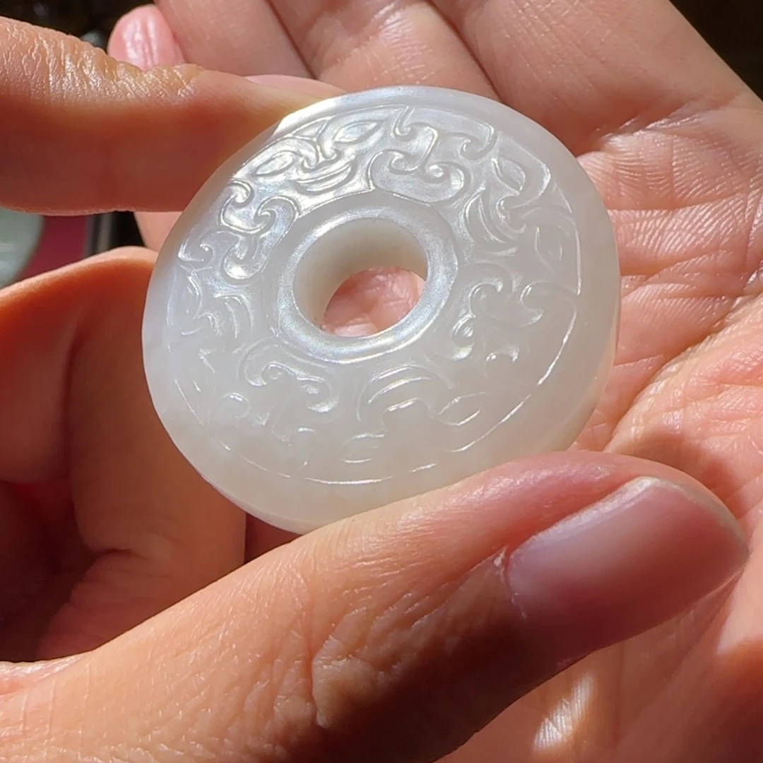 和田玉挂件未镶嵌得*