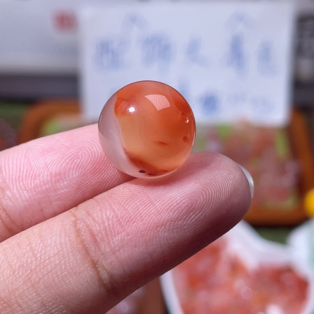 南红玛瑙未镶嵌挂件10483