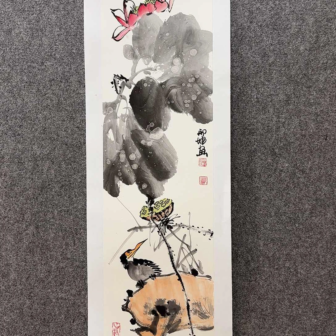 国画邢坤老师手绘作品