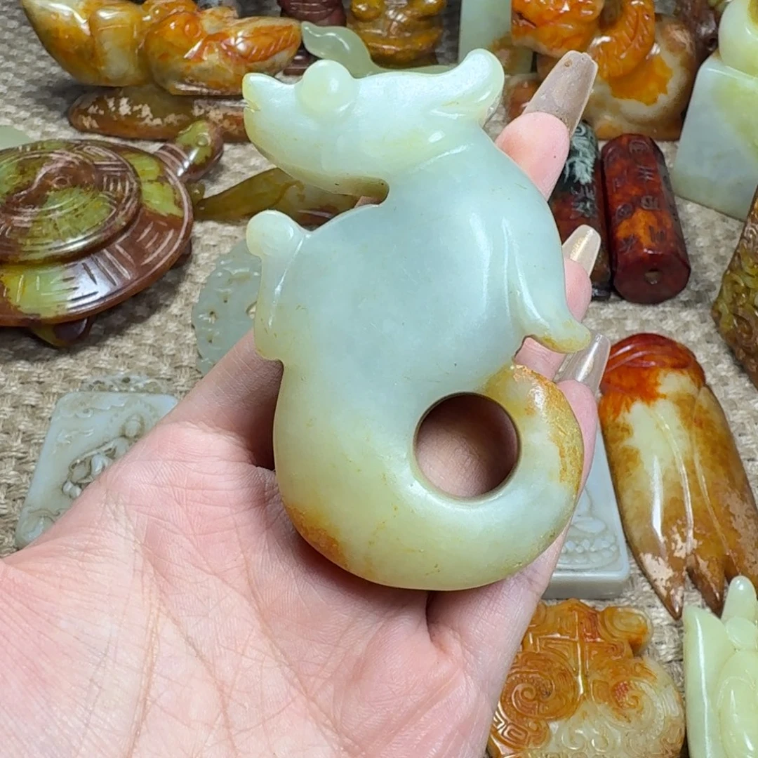 吊坠白玉菩提挂件