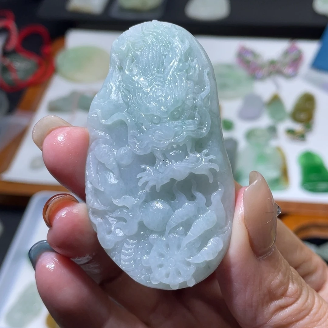 未镶嵌定制翡翠毛货