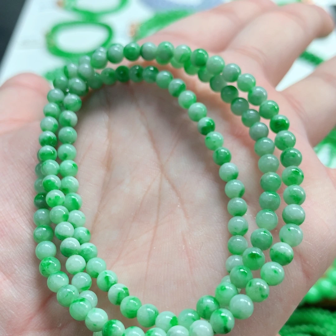 翡翠未镶嵌手链翡翠