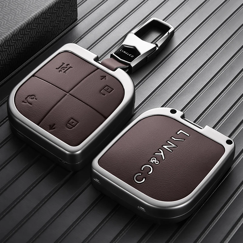 领克08钥匙套2025款领克08配件专用汽车内装饰用品大全改装壳扣包