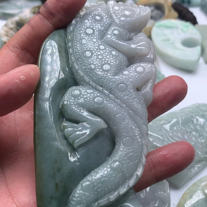 颈饰未镶嵌翡翠保真天然a货翡翠