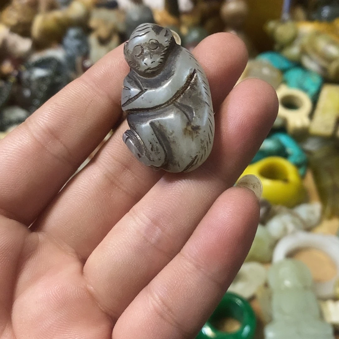 和田玉（糖玉）未镶嵌挂件