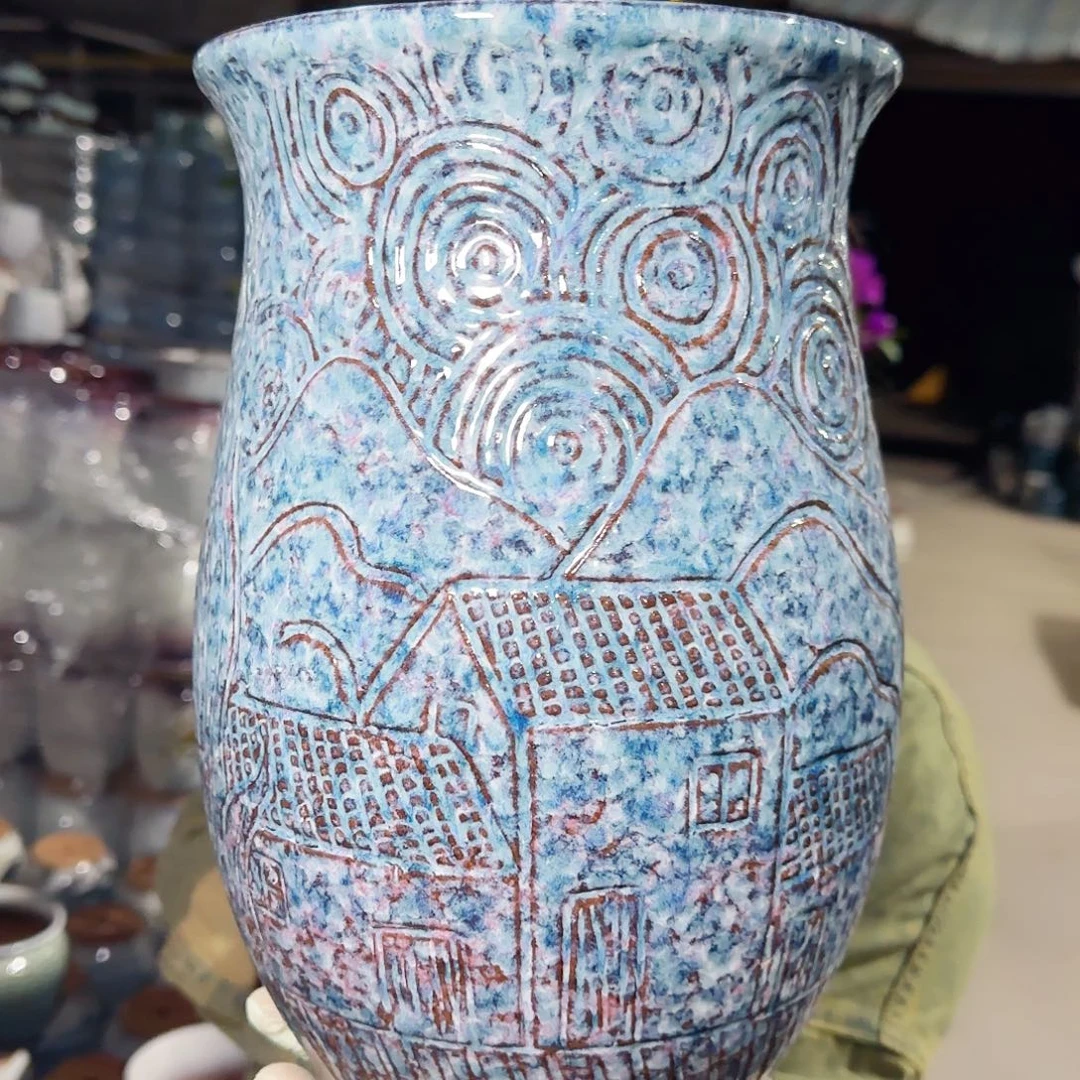 花盆紫砂高30口19