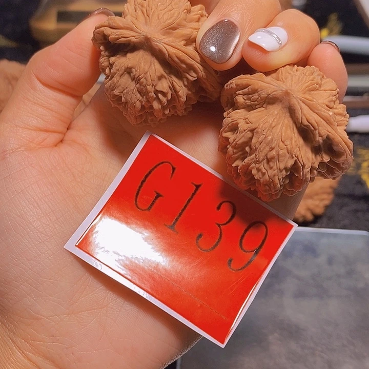 吊坠文玩核桃虎头40