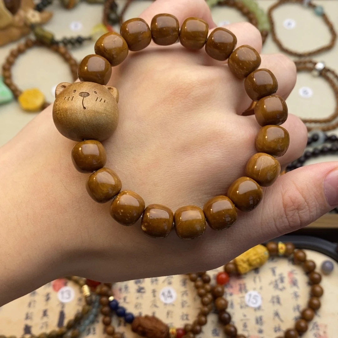 未镶嵌库克手串小熊10.11