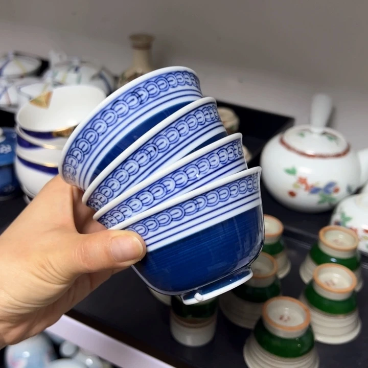 盖碗瓷器直播放漏中