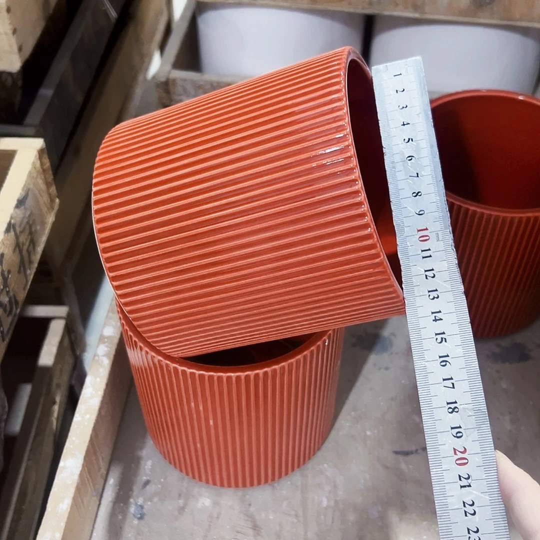 有孔外贸尾单陶瓷花盆凑单10米包邮