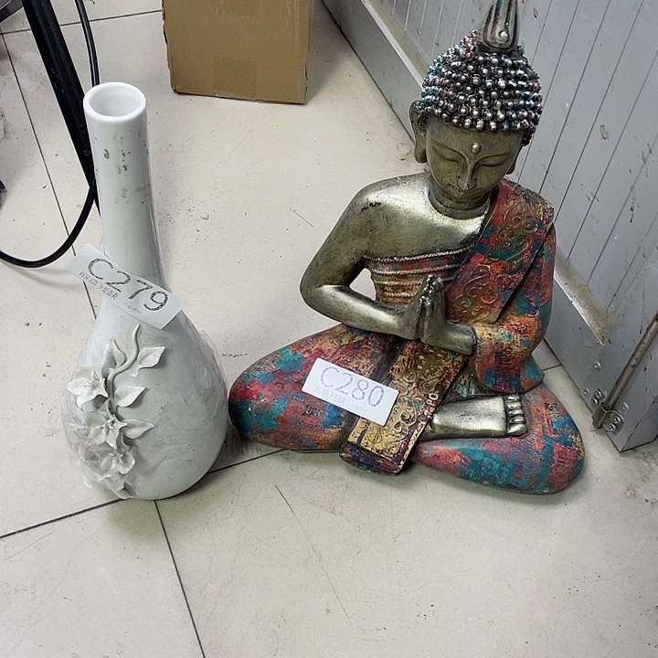 摆件贝*孤品老货微瑕瓷