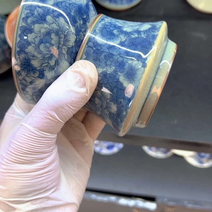 瓷片淘泥万花茶漏qww