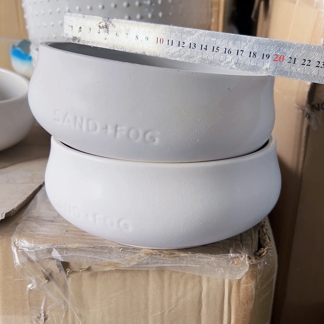 有孔，外贸尾单陶瓷花盆凑单10米包邮