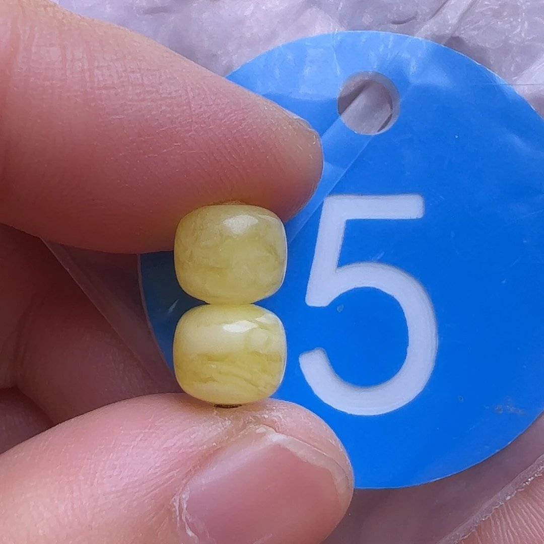 蜜蜡未镶嵌珠宝奇石7m m