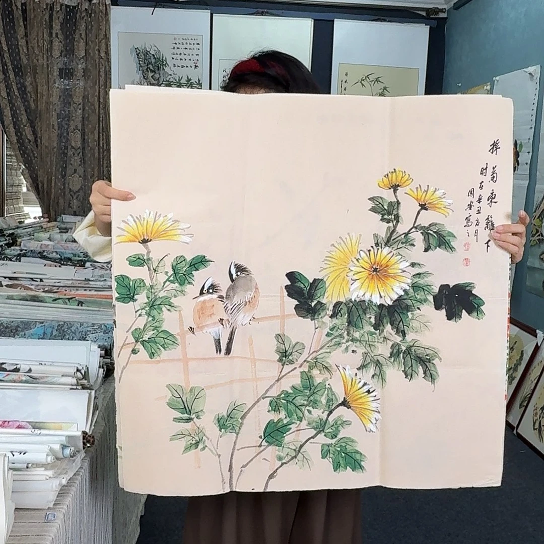 纯手绘的好看作品