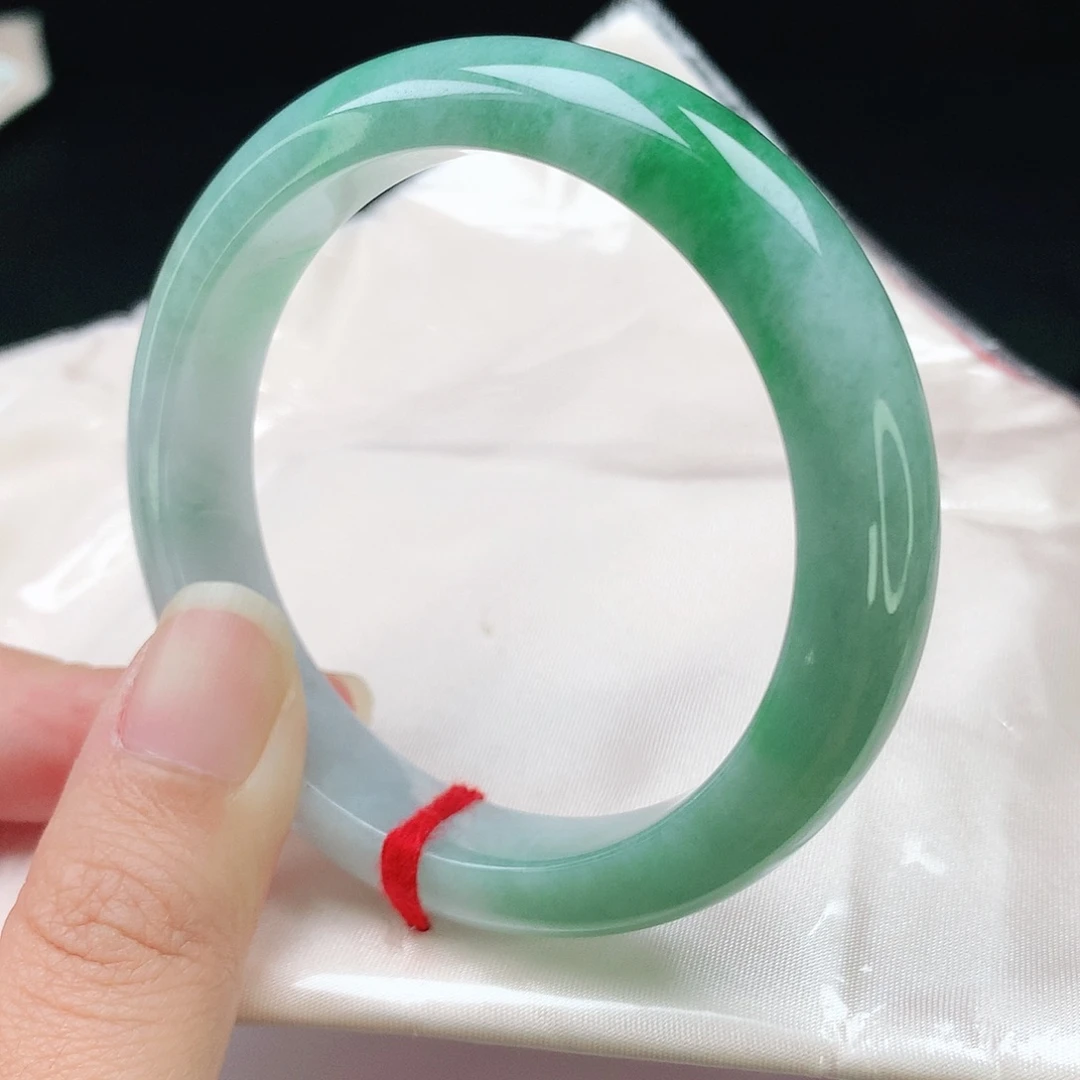 未镶嵌手镯翡翠56圈5225