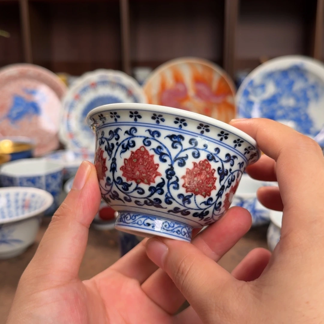 s***i纯手工手绘陶瓷茶具