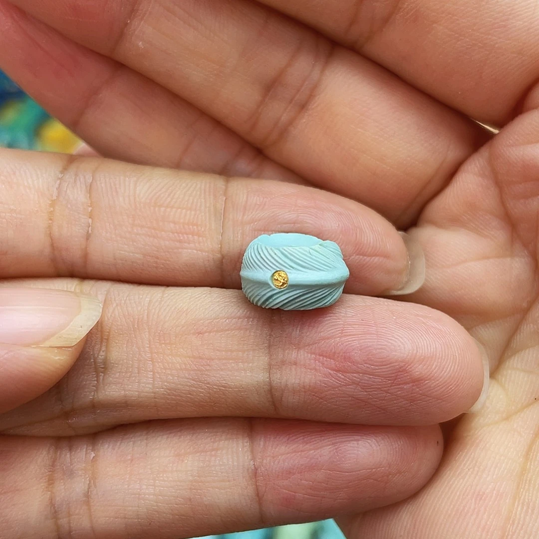 绿松石未镶嵌吊坠(不含链)