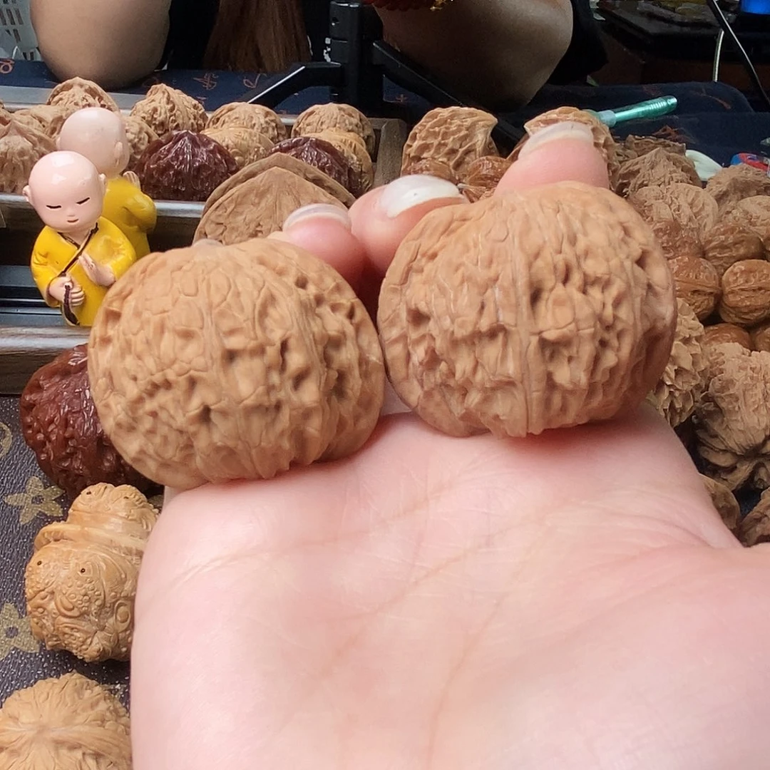 吊坠文玩核桃全品磨盘39尺