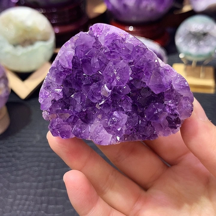 未镶嵌珠宝半成品紫晶