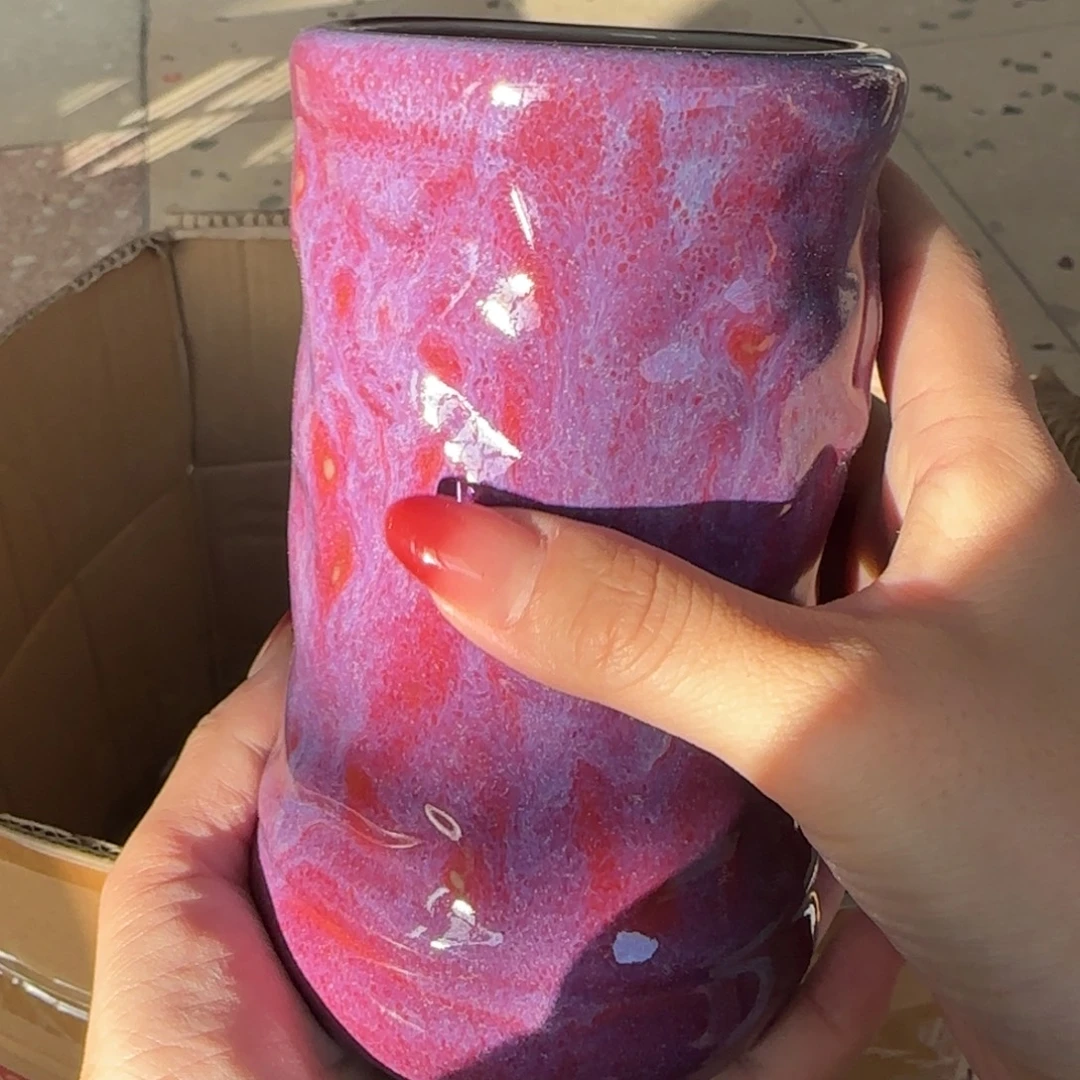 摆件瓷郑家钧窑摆件