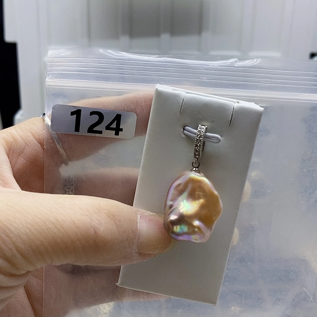 颈饰合金淡水珍珠