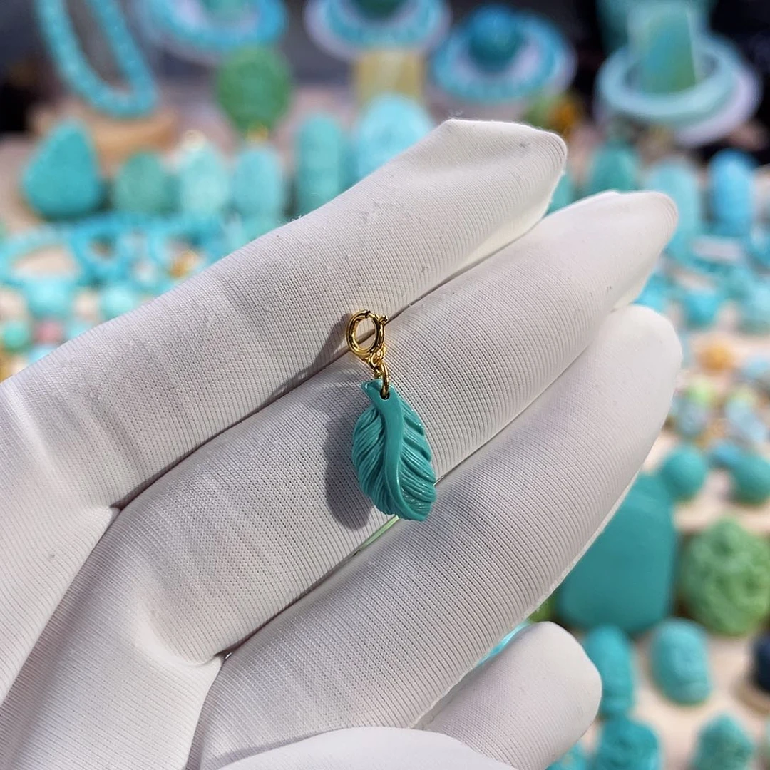 绿松石珠宝奇石未镶嵌