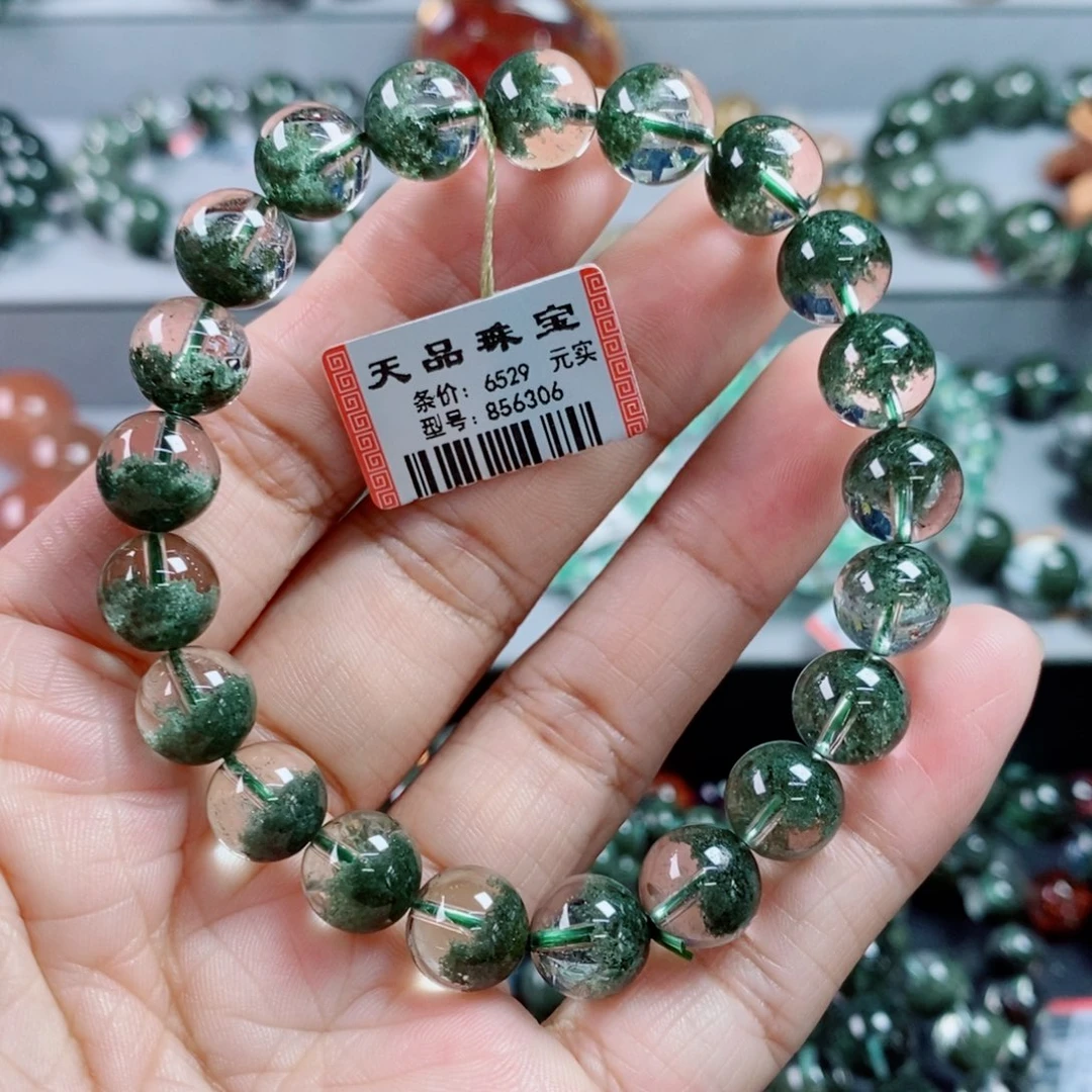 水晶手链未镶嵌绿幽灵手链856306