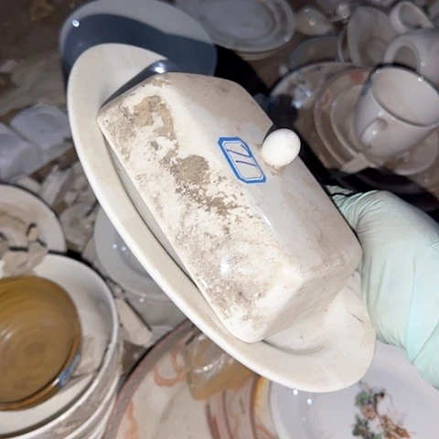 瓷片国营厂库存23厘米