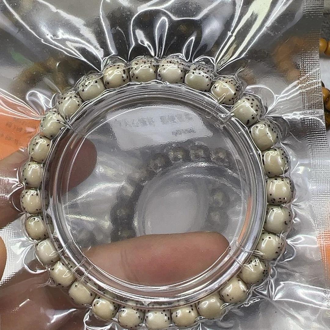 手串星月菩提41殿堂爆透半臂河豚星月菩提单圈87