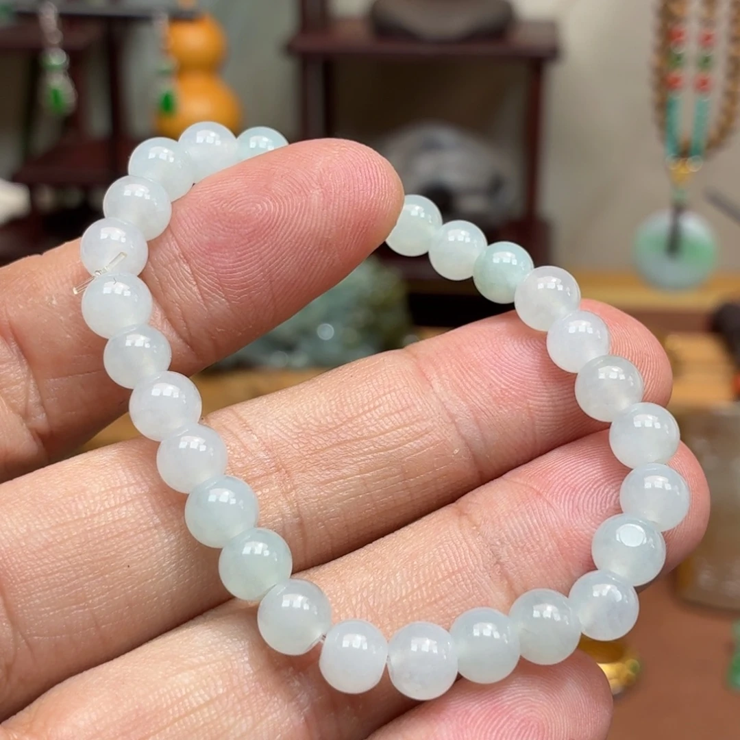 翡翠未镶嵌手链手串