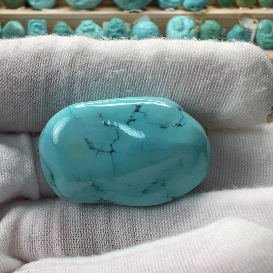 未镶嵌绿松石随形18.8mm