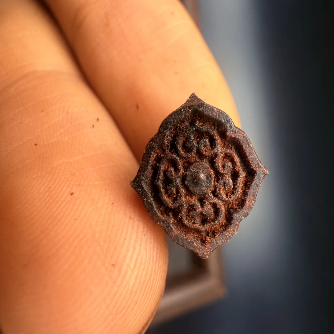 【雕刻】【上新】小叶降真香 满结香 四方如意 精工雕刻1.1cm