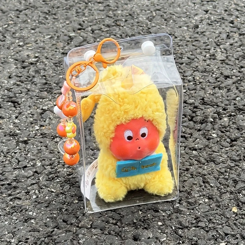 星星人123代搪胶保护套15cm毛绒玩偶高透明防水外出遛娃痛包娃包