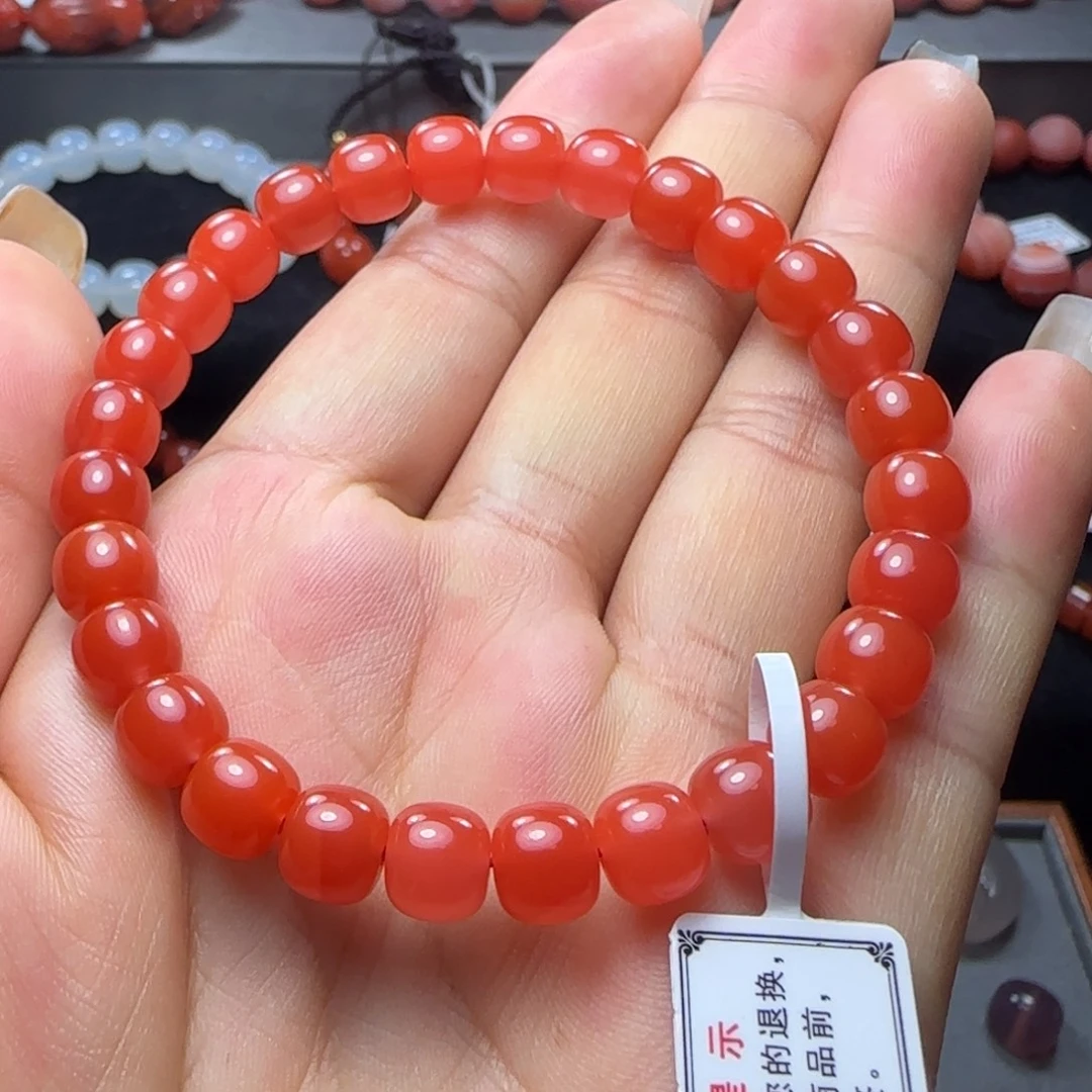 未镶嵌手串南红玛瑙