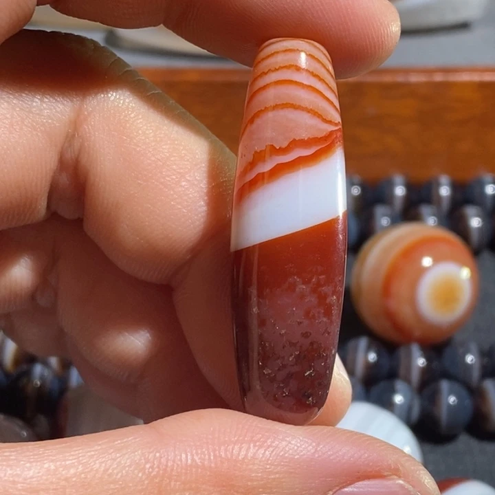 玛瑙/玉髓未镶嵌项链