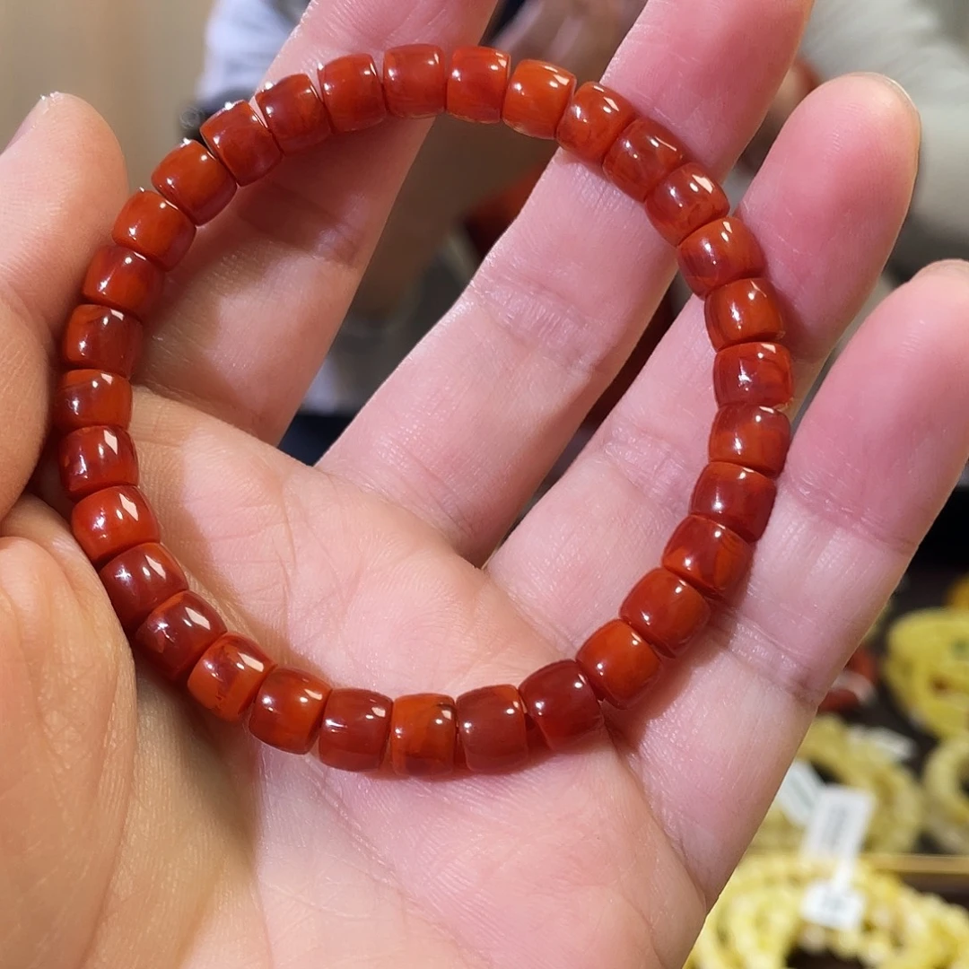 琥珀未镶嵌手链16.4g