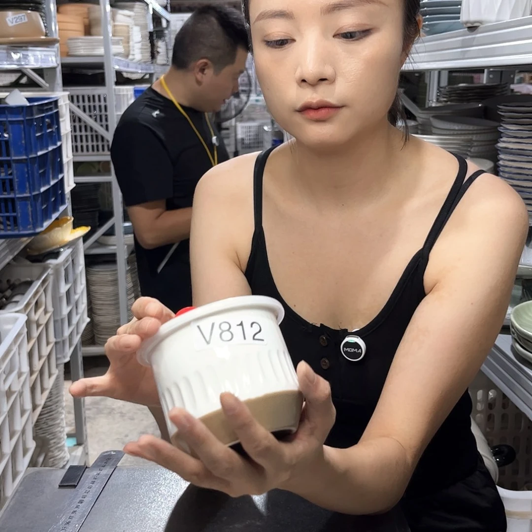 瓷片812          6个带盖