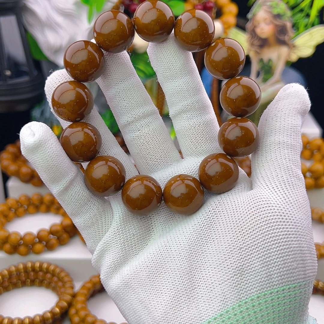 留****紫金鼠吊坠精品18.3尺寸半实心光珠