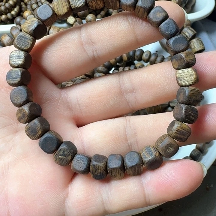 沉香手串大***大张勺子手串7克