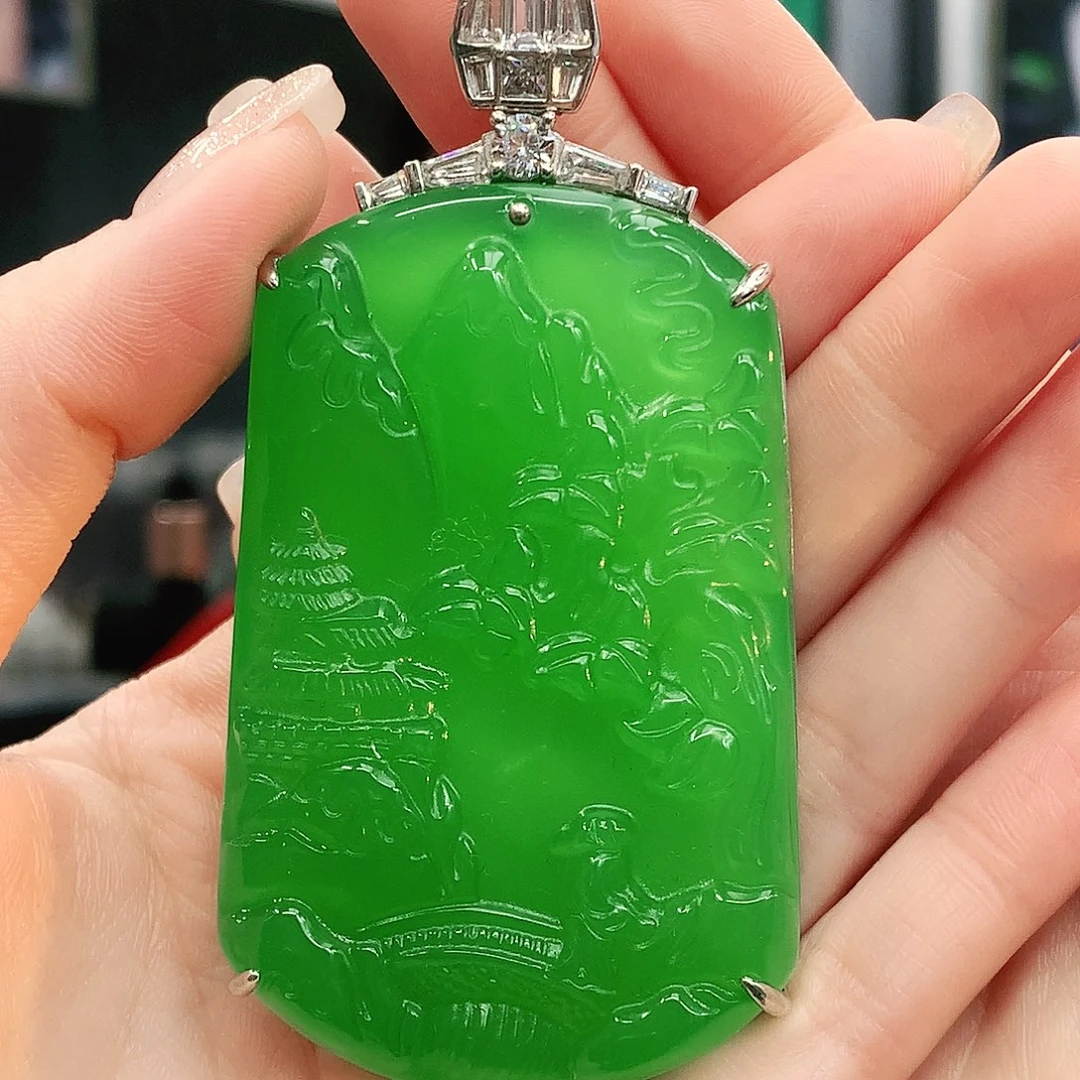 银S925镶嵌吊坠玛瑙/玉髓